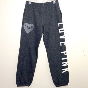 NWOT VS PINK Grey Oversized Jogger Sweatpants
